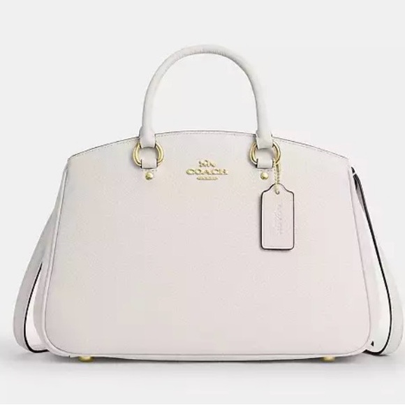 Coach Handbags - NWT Savannah Carryall Bag in Chalk / Gold